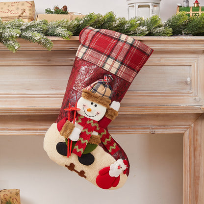 Festlicher Weihnachtsstrumpf Brehn