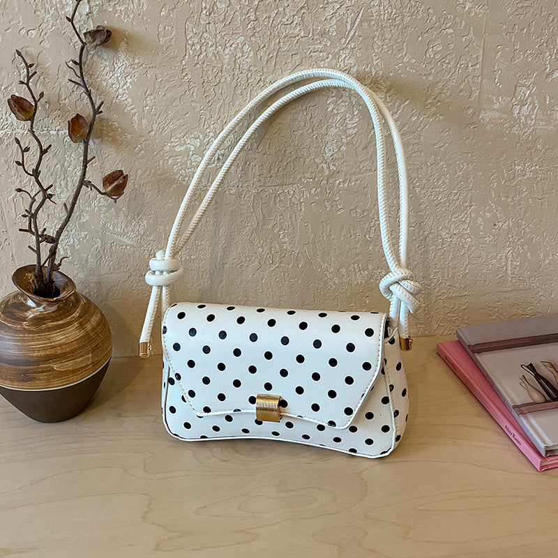 WoChic Polka Dot Schulter Handtasche Brehn