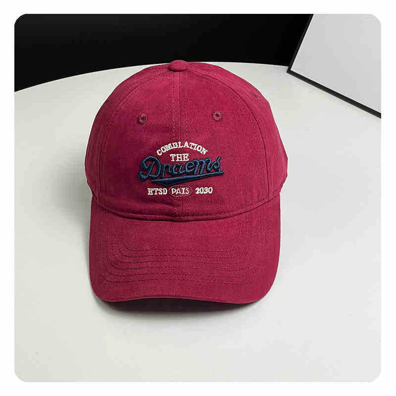 Unisex Vintage-inspirierte bestickte Baseballmütze Brehn