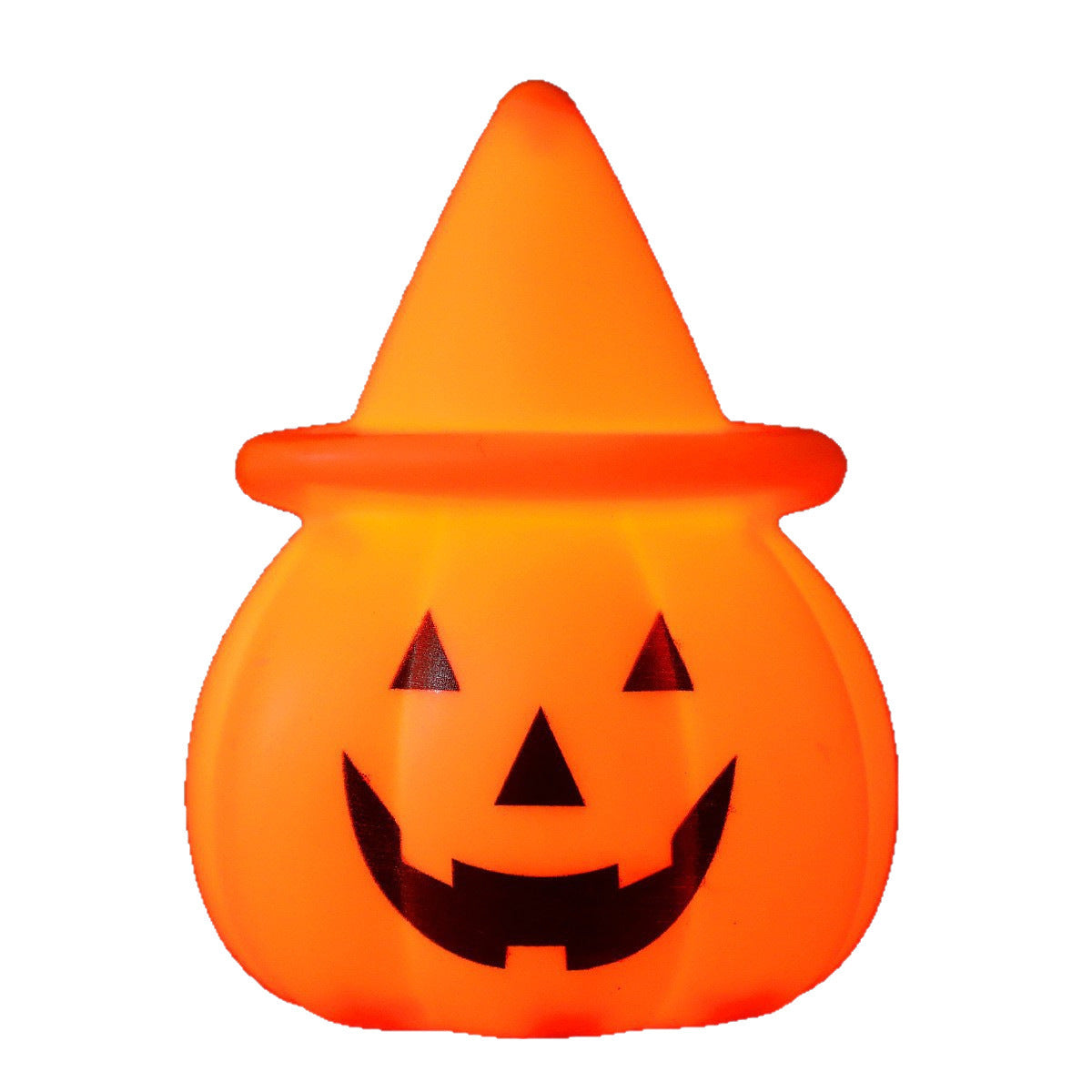 Halloween LED Kürbis-Stimmungslicht mit Hexenhut