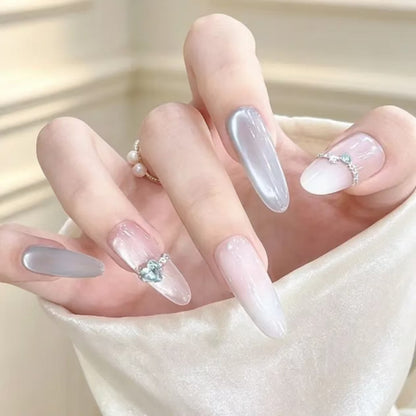 Künstlerische Lange Stiletto Nagelverlängerungen