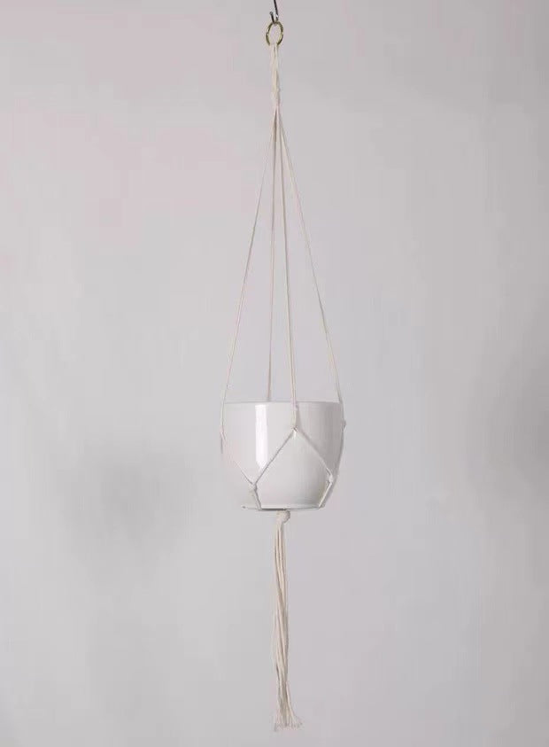 Macramé Pflanzenhalter