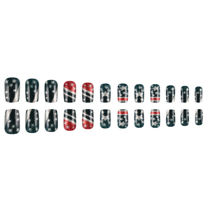 Künstlerisches Glamouröses Nagelset Brehn