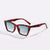 Damen Cat-Eye Sonnenbrille mit einzigartigem kantigem Rahmen Brehn