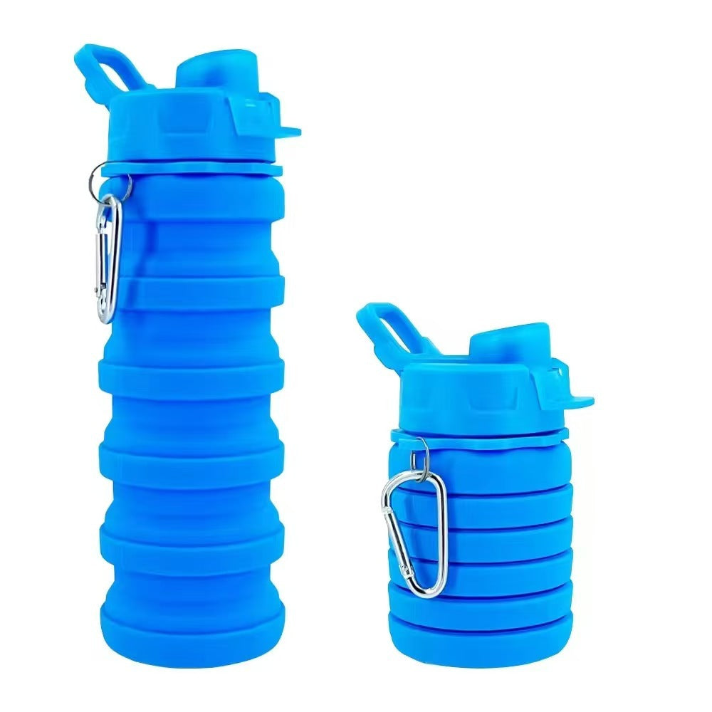 Damen zusammenfaltbare Silikon-Trinkflasche Brehn