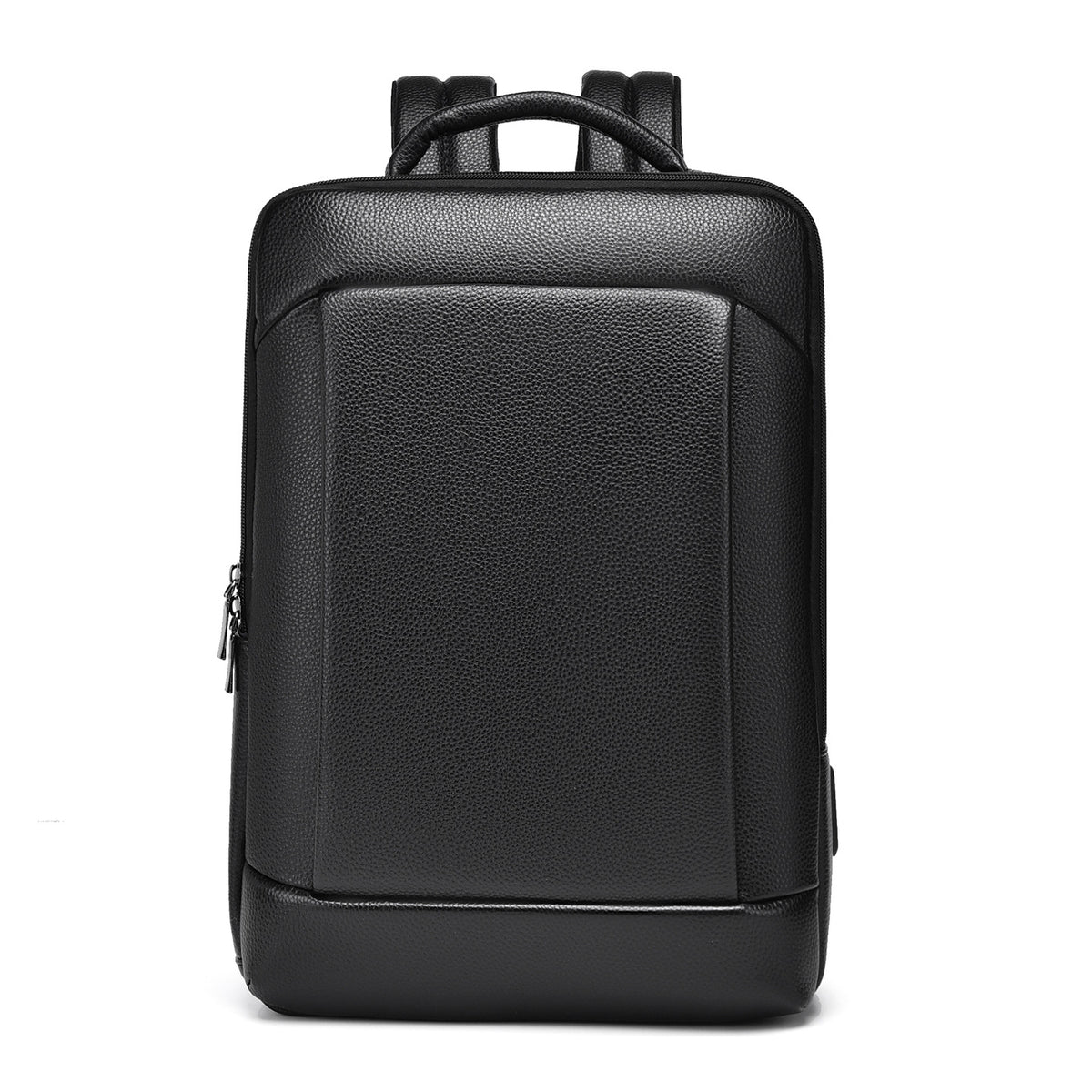 Eleganter Leder Laptop Rucksack