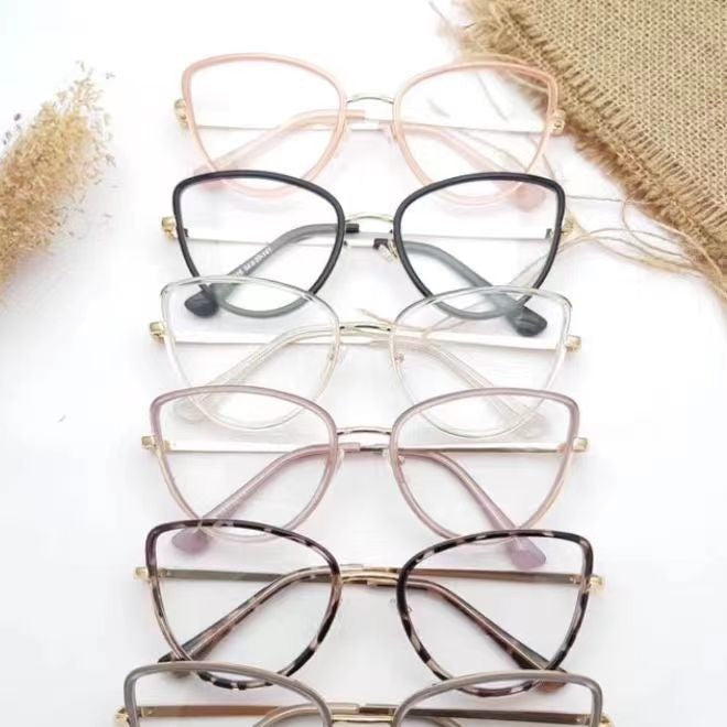 Damen extravagant geformte Brille Brehn