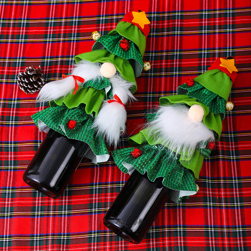 Kreative Flaschenwärmer im Weihnachtsbaum-Design Brehn