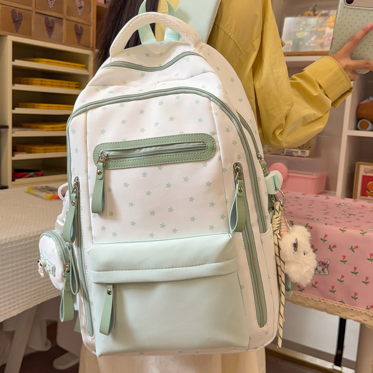 Stylische Stern-beschmückte Mode-Rucksack Brehn