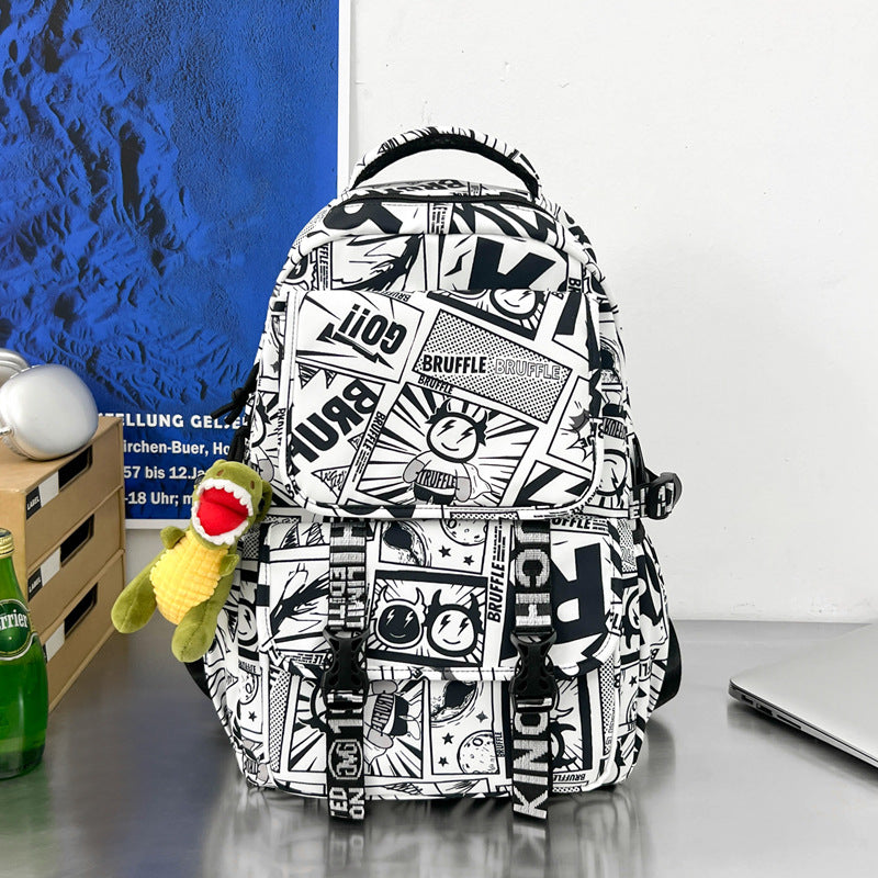 Grafikdruck Hochkapazitäts Schulrucksack