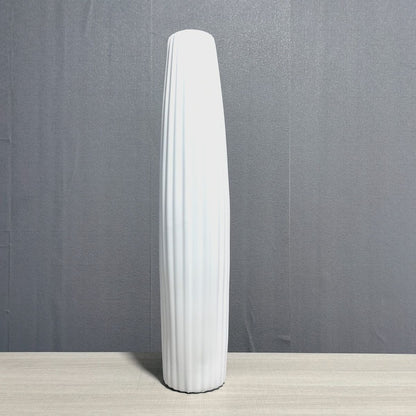 Elegante große dekorative gerippte Vase Brehn