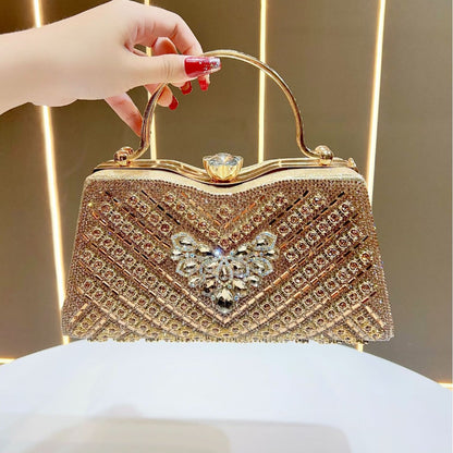 Dekorative Strass Abendtasche