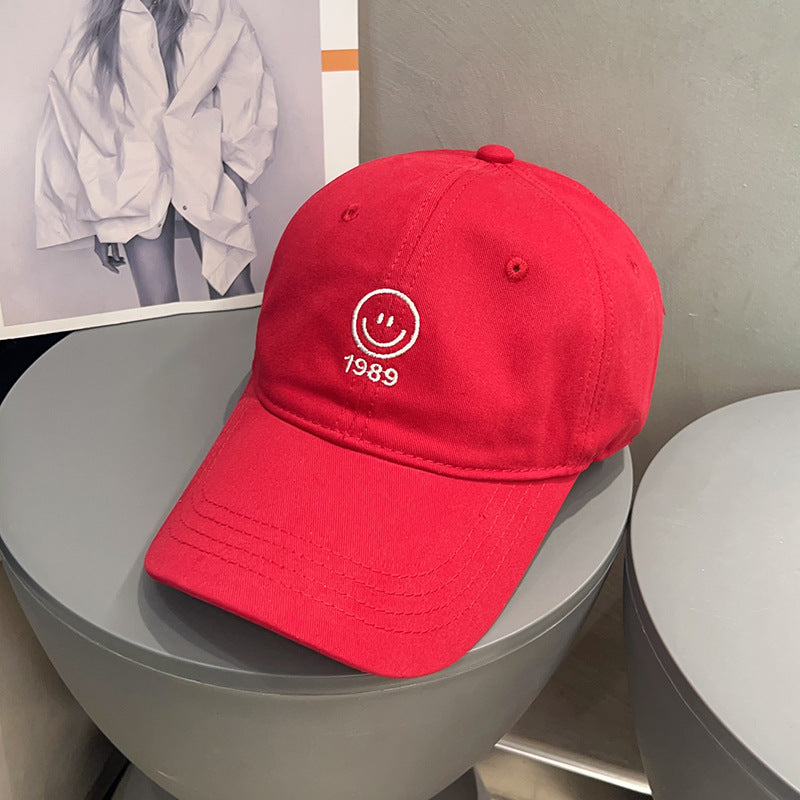 Herren Casual Smiley Bestickte Baseballkappe Brehn