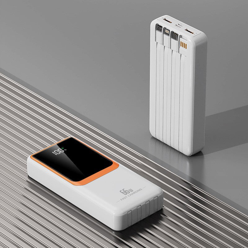 Tragbare Powerbank mit 66W Schnelllade-Technologie und Lcd-Anzeige Brehn