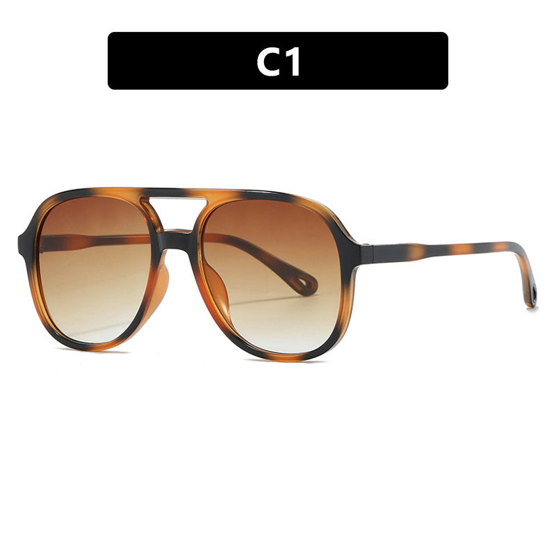Damen modische Sonnenbrille mit außergewöhnlichem quadratischem Rahmen Brehn