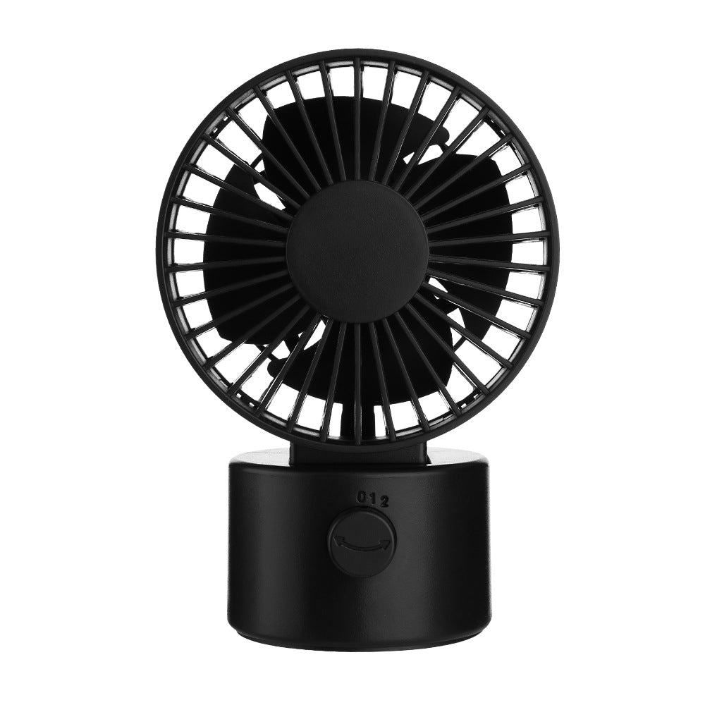 Unisex nan kompakter Tischventilator mit neigbarem Kopf und wiederaufladbarem Akku Brehn