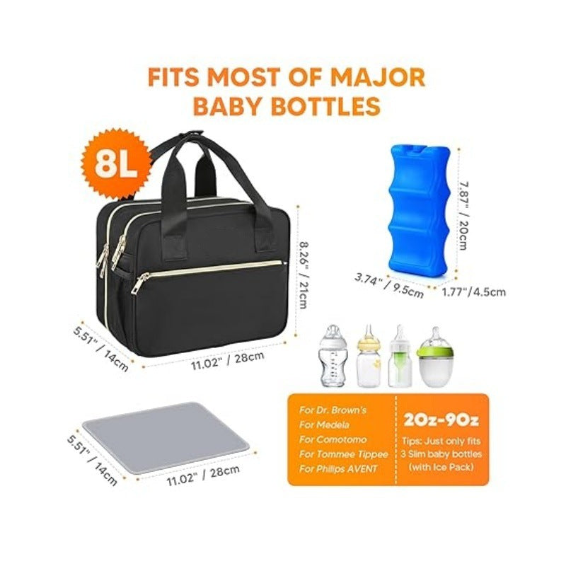 Multifunktionale Kosmetiktasche mit Intelligenter Aufteilung Brehn
