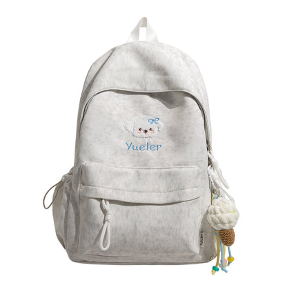 Bestickter Charakter-Rucksack Brehn