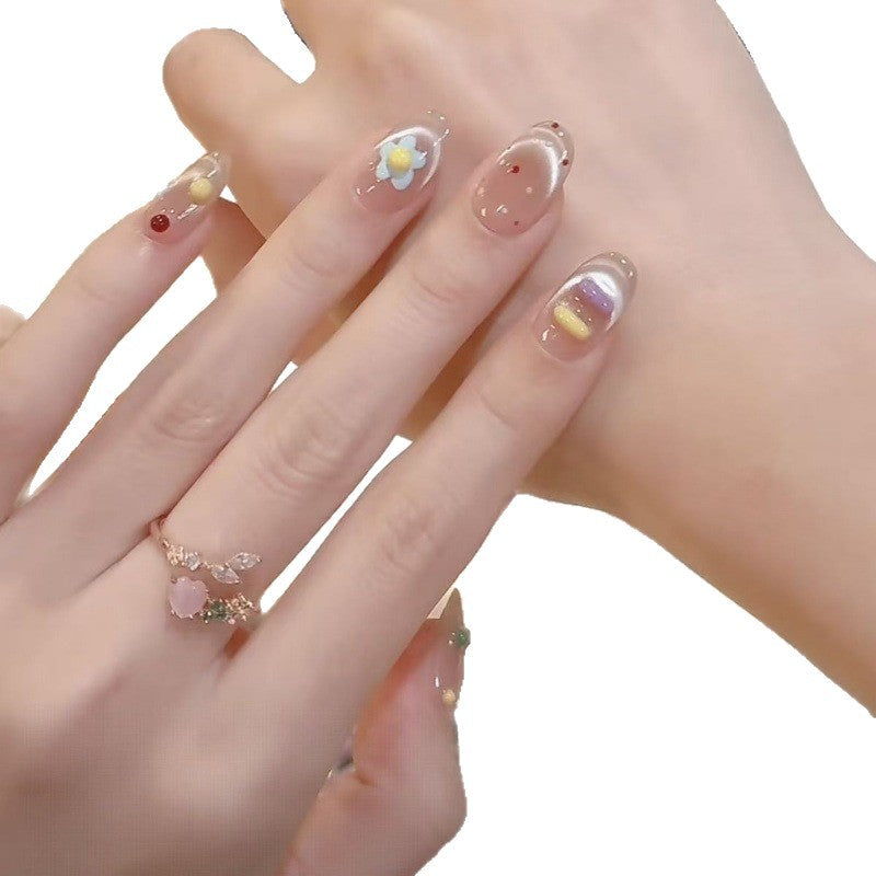 Künstlerische Gel-Nagelverlängerungen