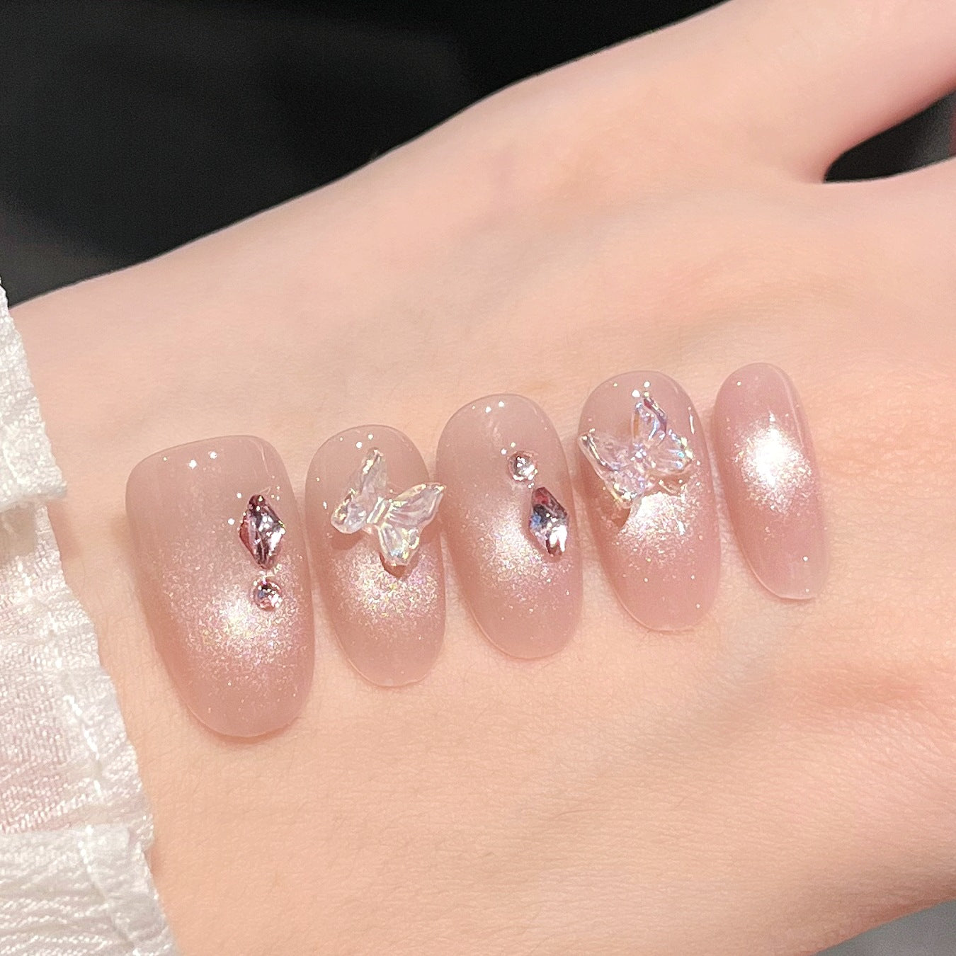 Künstlerisches Press-On Nageldesign Brehn 1787316171
