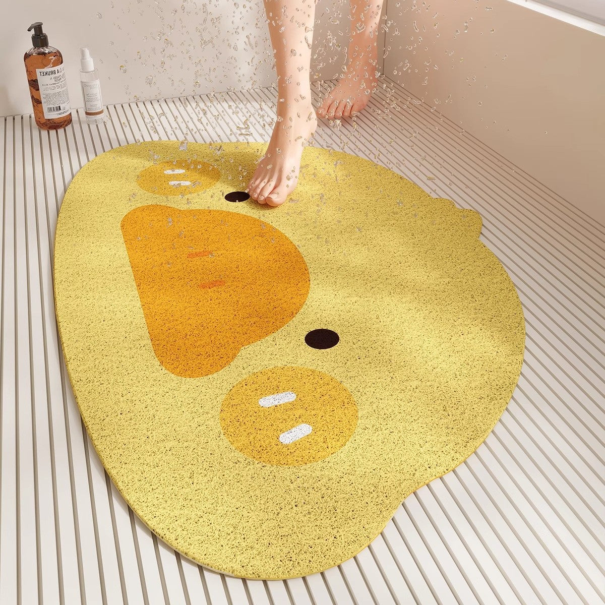 Verspielte Haustier-Themen-Badematte Brehn