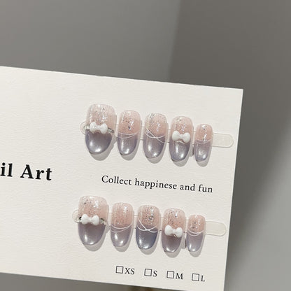 Stylisches Press-On Nageldesign-Set