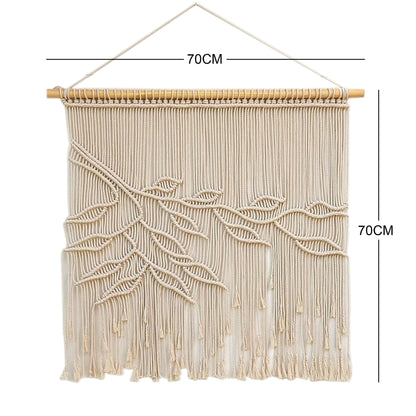 Woven Macrame Wandkunst Dekor Brehn