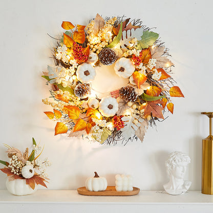 Herbst-inspirierter Blumenkranz
