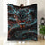 Übergröße Drachenmotiv Plüschdecke