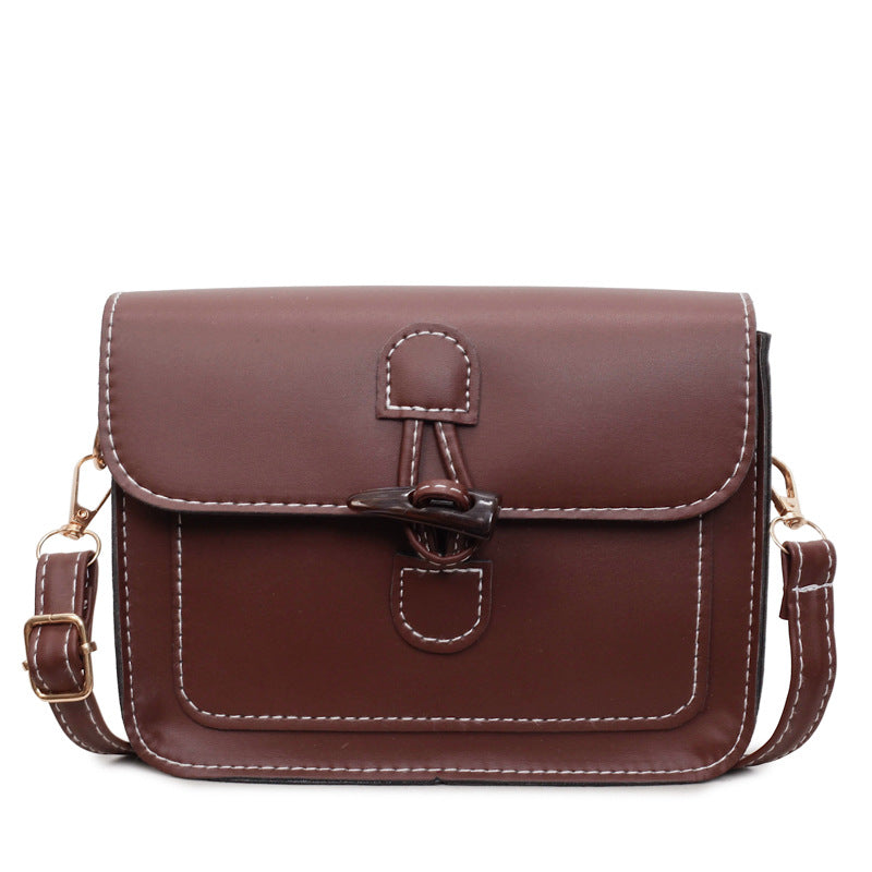 WoStructured Leder Umhängetasche Brehn