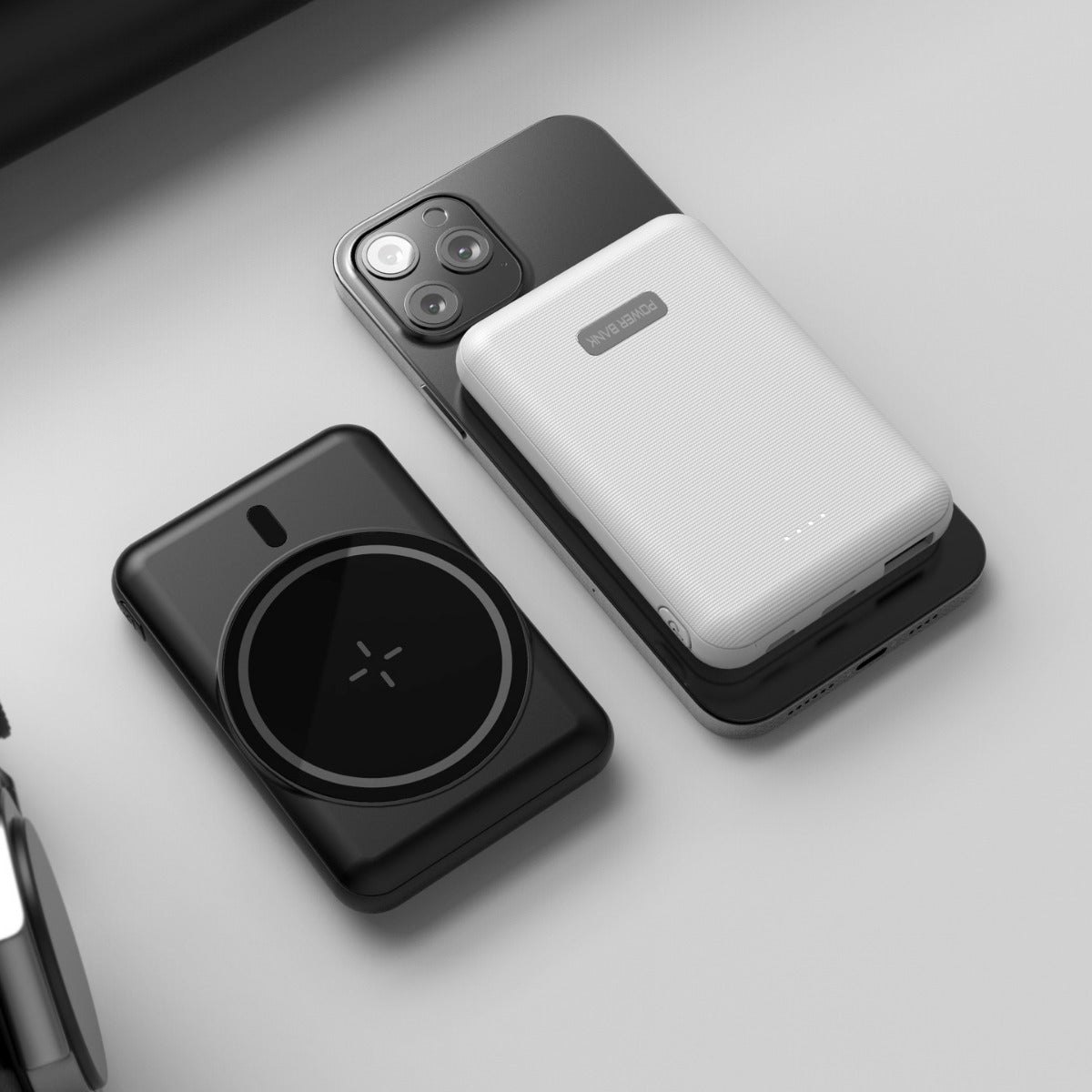 Hochleistungs Wireless Powerbank mit Integrierter Ladeanzeige Brehn
