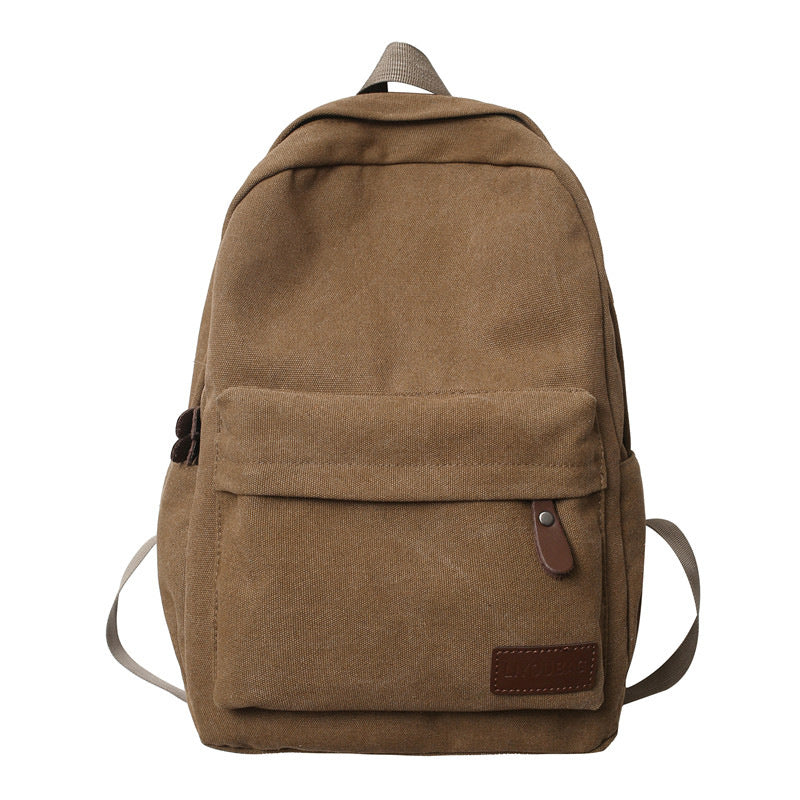Canvas Schulrucksack Brehn