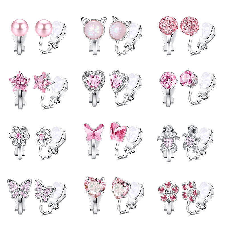 Charmante Clip-On Ohrringe Set Brehn