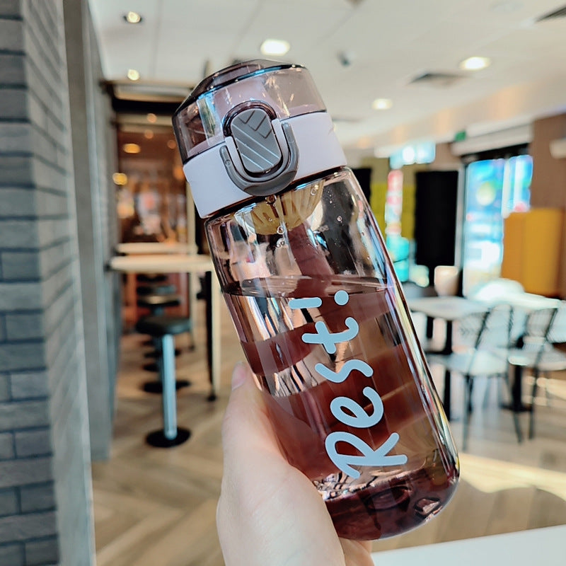 Damen Ergonomische Wasserflasche für Fitness Brehn