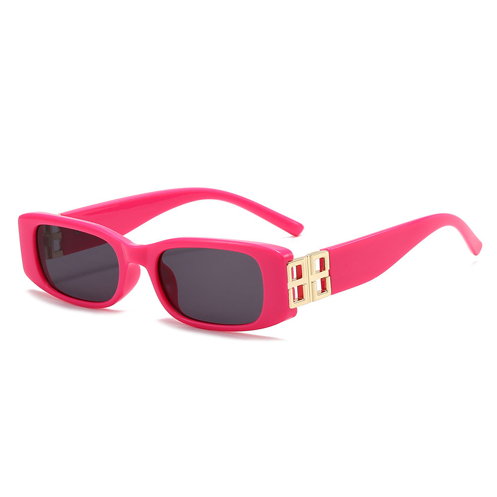 Damen Modische Sonnenbrille mit luxuriösem goldfarbenen Akzent Brehn