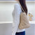 Damen Handgefertigte Basttasche mit eleganter Struktur Brehn