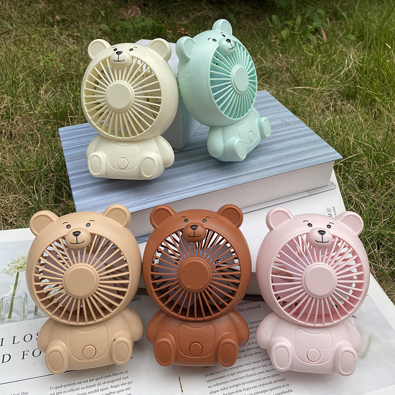 Unisex Niedlicher Bären Ventilator Brehn