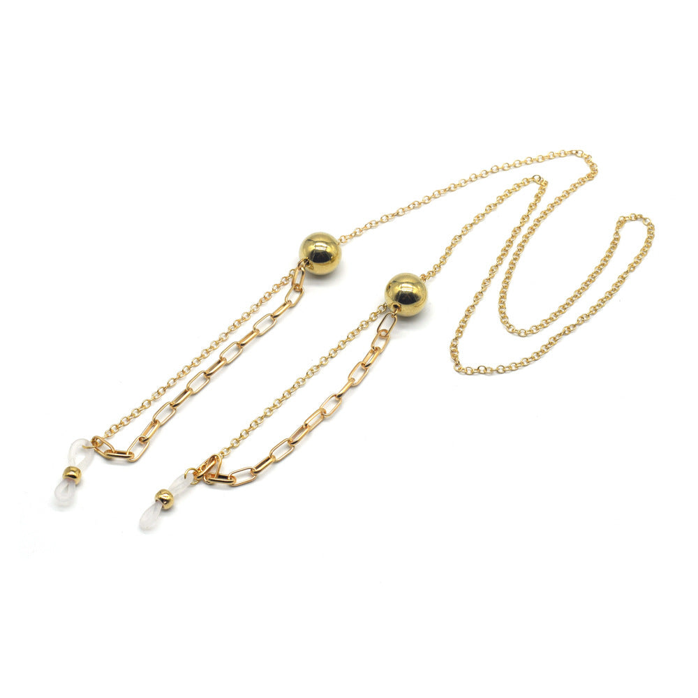 Moderner Ketten-Brillenhalter Brehn