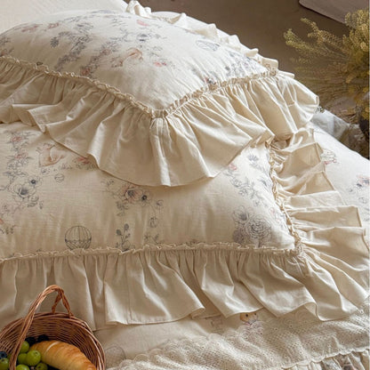 Rüsch Vintage Floral Baumwolle Bettbezug Set
