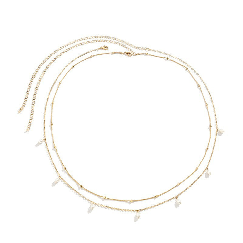 Elegante geschichtete Halskette Brehn