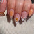 Künstlerisches Florales Design Press-On Nagelset Brehn