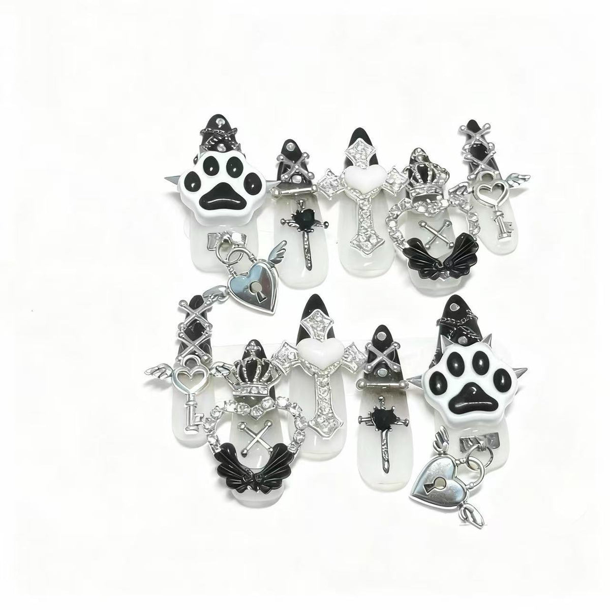 Gothic Charm Nagelkunst Set