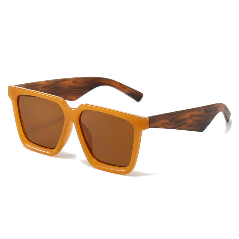 Oversized Schildpatt Mode Sonnenbrille Brehn