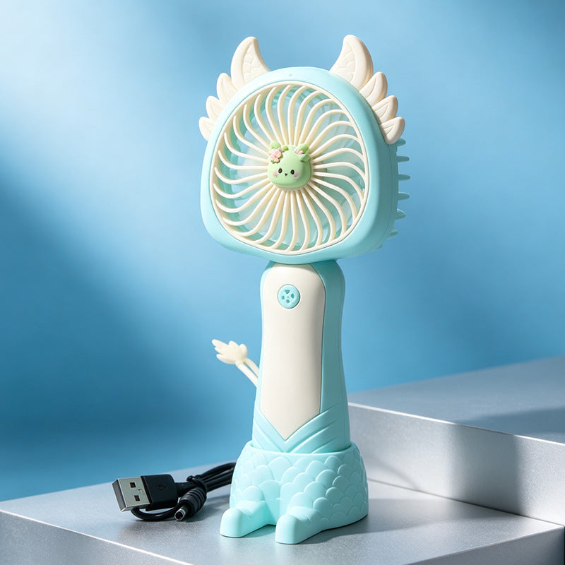 Damen Tragbarer Mini Handventilator mit Katzenohren Brehn