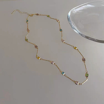 Zarte Farbige Gliederkette Brehn