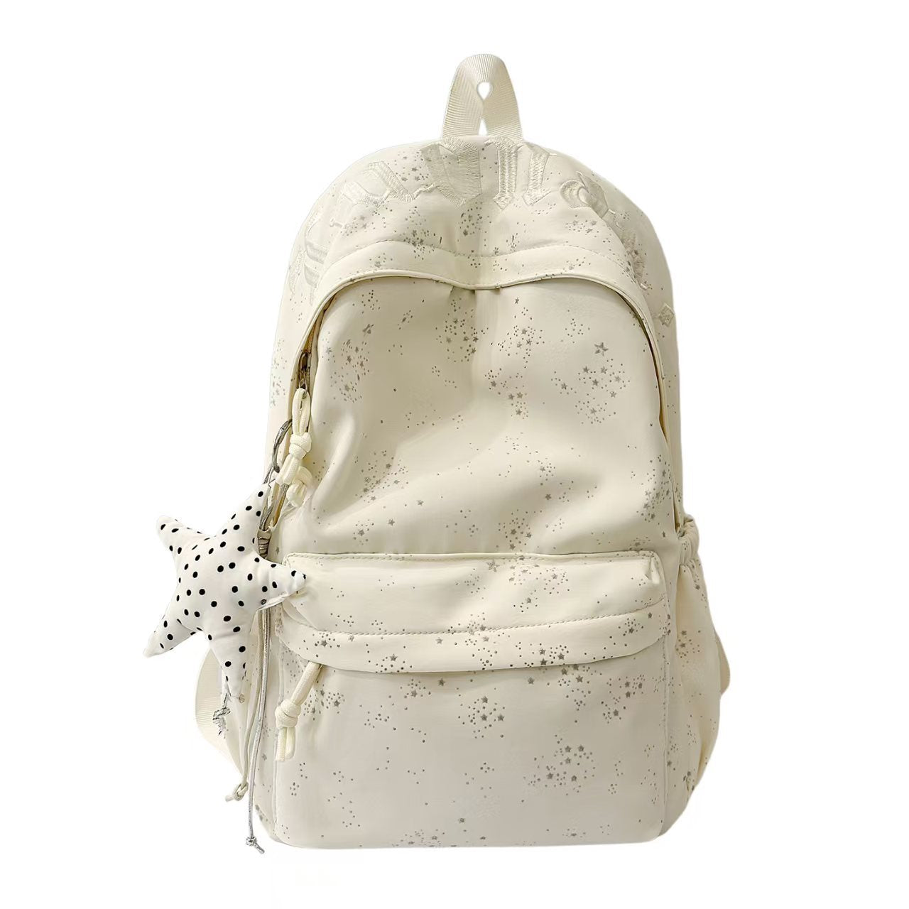 Stylischer strukturierter Stern Druck Rucksack Brehn