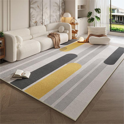 Stylischer geometrischer Muster-Teppich Brehn