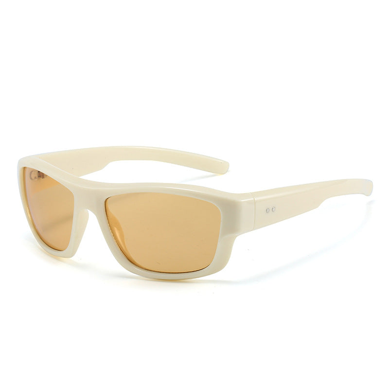Damen Sport-Sonnenbrille mit robustem Rahmen und UV-Schutz Brehn