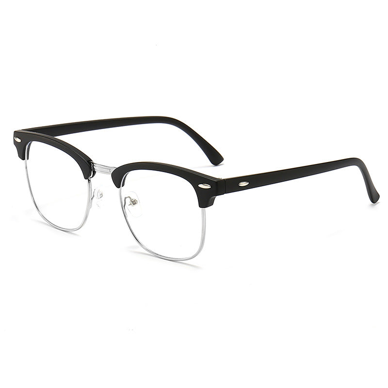 Damen modische Retro-Sonnenbrille mit metallischem Rahmen Brehn