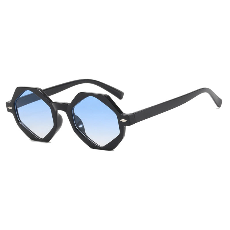 Damen trendige Sonnenbrille im modernen Achtkant-Design Brehn